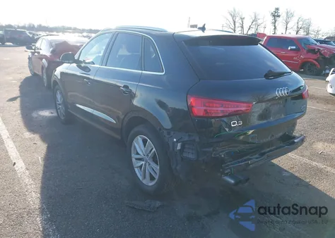 2016 Audi Q3 2.0T Premium Plus from USA, damaged, VIN WA1EFCFS2GR013542